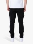 LUKE 1977 Semantic Woven Cargo Trousers, Black