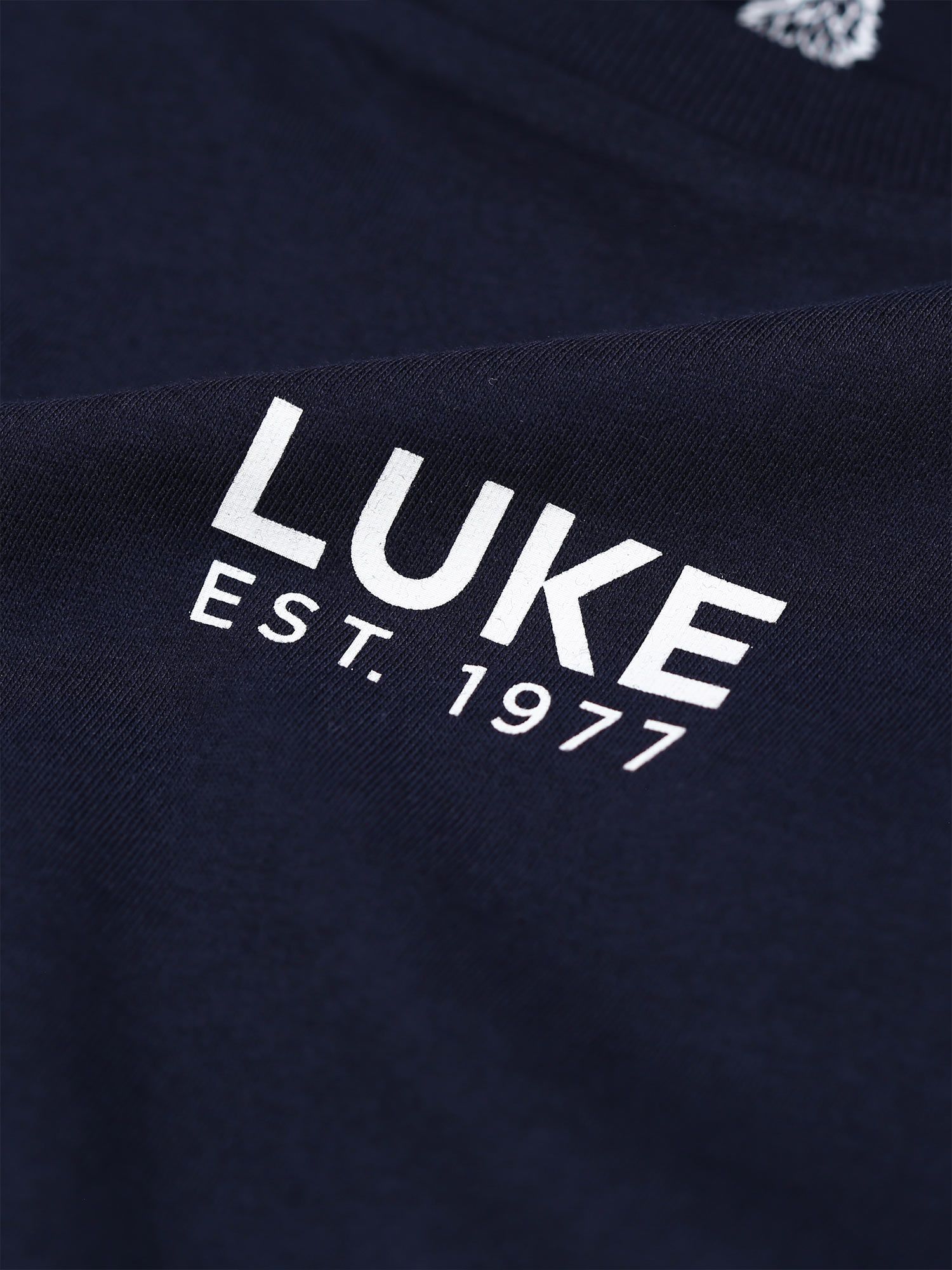 LUKE 1977 St Lucia Logo T-Shirt, Dark Navy, M