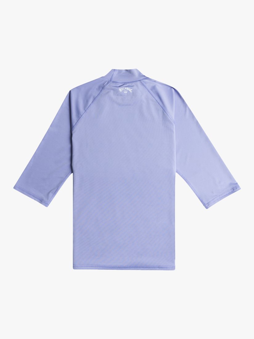 Billabong Tropic Surf Elbow Sleeve UPF 50 Surf T-Shirt, Cosmic Blue, L