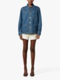 Gerard Darel Bridget Denim Shacket, Blue