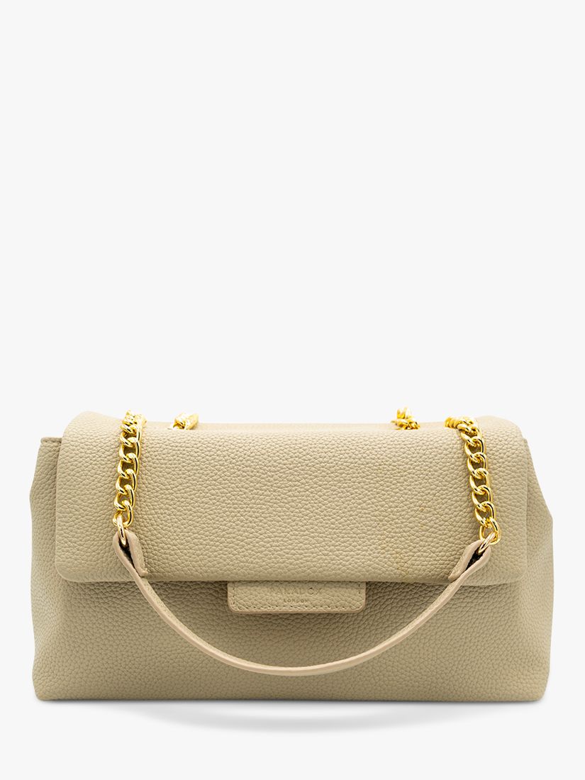 Paradox London Ophelia Chain Strap Shoulder Bag, Taupe at John Lewis ...