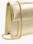 Paradox London Darlene Metallic Clutch Bag