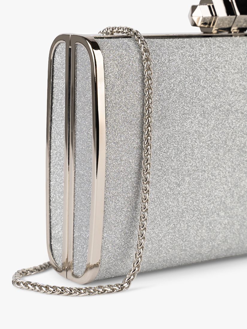 Buy Paradox London Devica Glitter Box Clutch Bag Online at johnlewis.com
