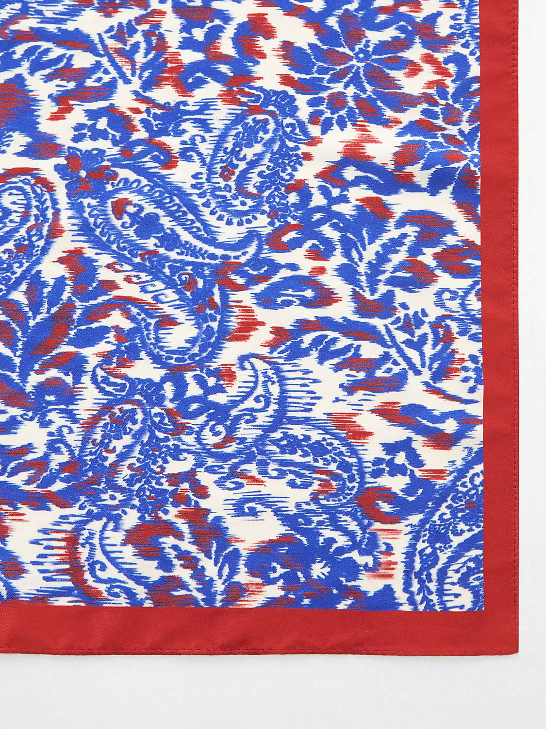 Buy Mango Cachemir Paisley Scarf, Blue/Multi Online at johnlewis.com