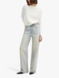 Mango Denver High Waist Wide Leg Jeans