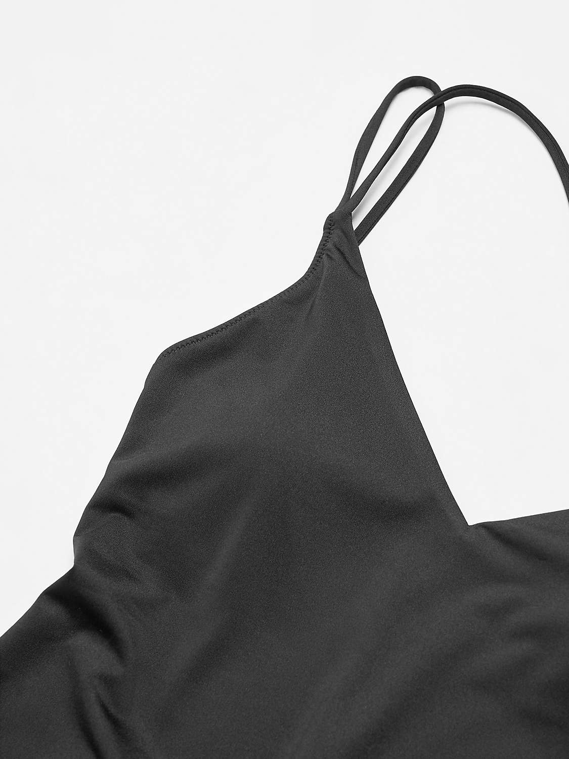 Buy Mango Tropic V-neck Swimsuit, Black Online at johnlewis.com