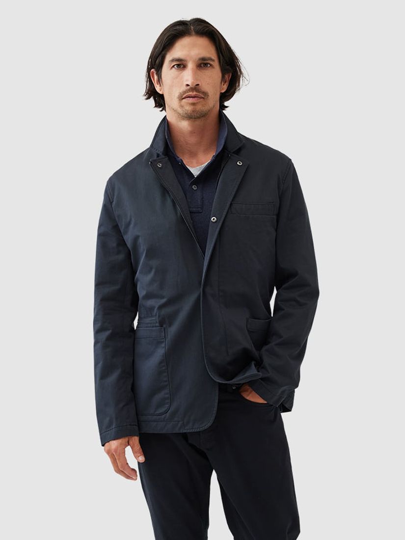 Rodd & Gunn Mayfair Jacket, Navy at John Lewis & Partners