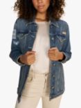 MOS MOSH Baylee Mondra Denim Jacket, Blue