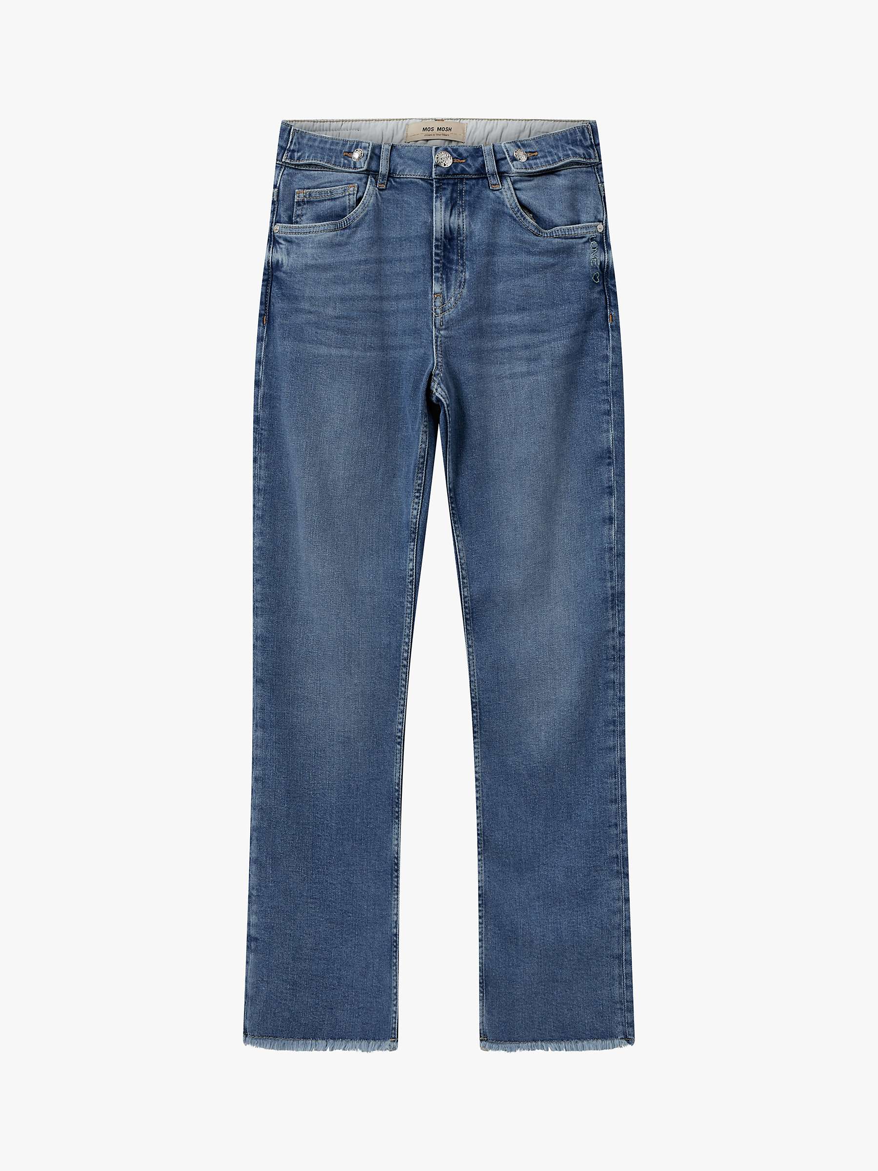 Buy MOS MOSH Ashley Mateos Flared Jeans, Blue Online at johnlewis.com