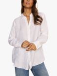 MOS MOSH Karli Linen Shirt, White