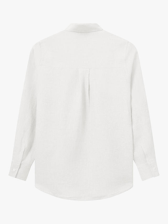 MOS MOSH Karli Linen Shirt, White