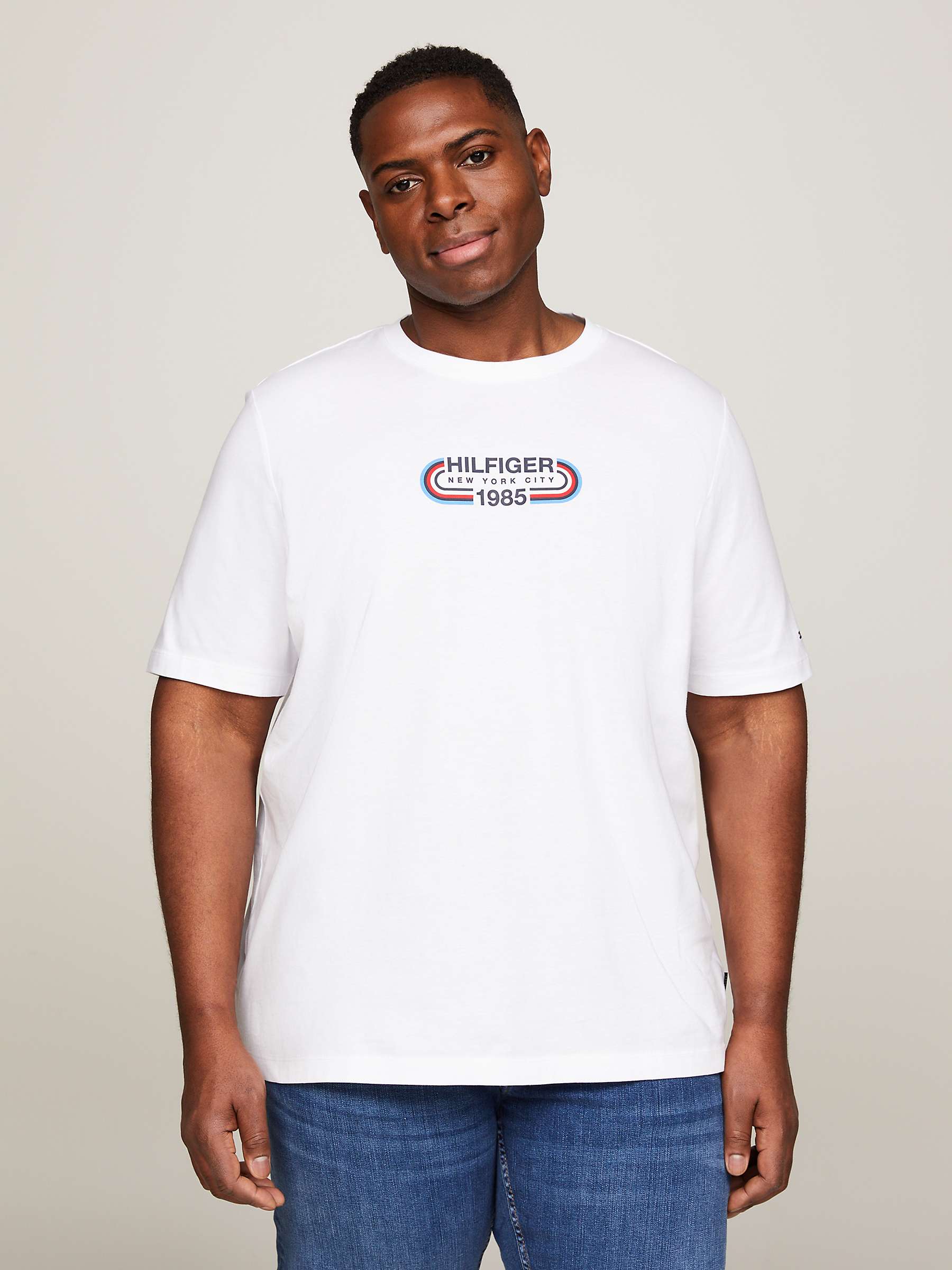 Buy Tommy Hilfiger Big & Tall Graphic T-Shirt Online at johnlewis.com