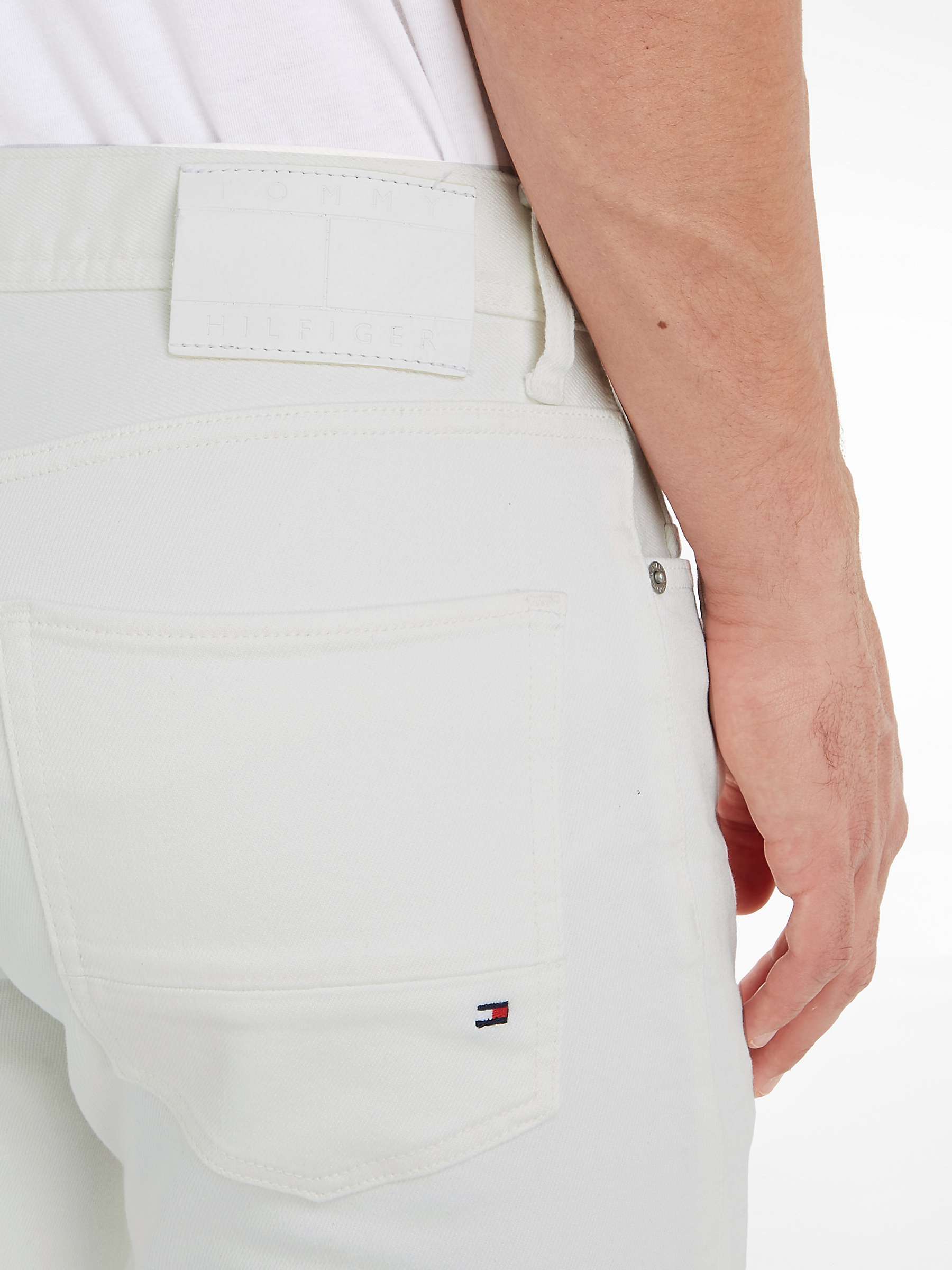 Buy Tommy Hilfiger Denton Straight Jeans, Gale White Online at johnlewis.com