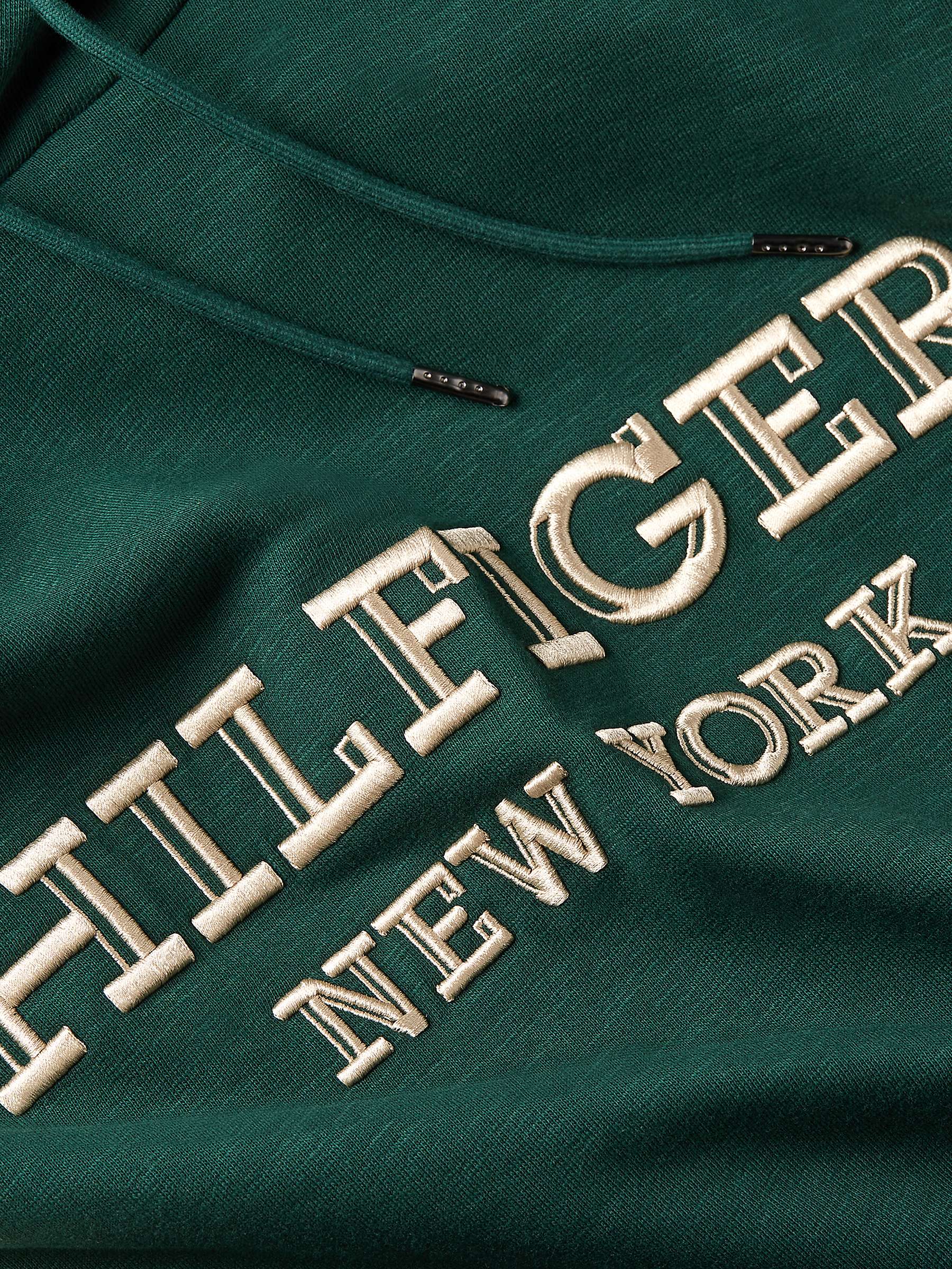 Buy Tommy Hilfiger Regular Fit Colourblock Hoodie, Hunter/Multi Online at johnlewis.com