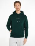 Tommy Hilfiger Organic Cotton Blend Logo Hoodie, Hunter