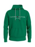 Tommy Hilfiger Logo Hoodie, Olympic Green