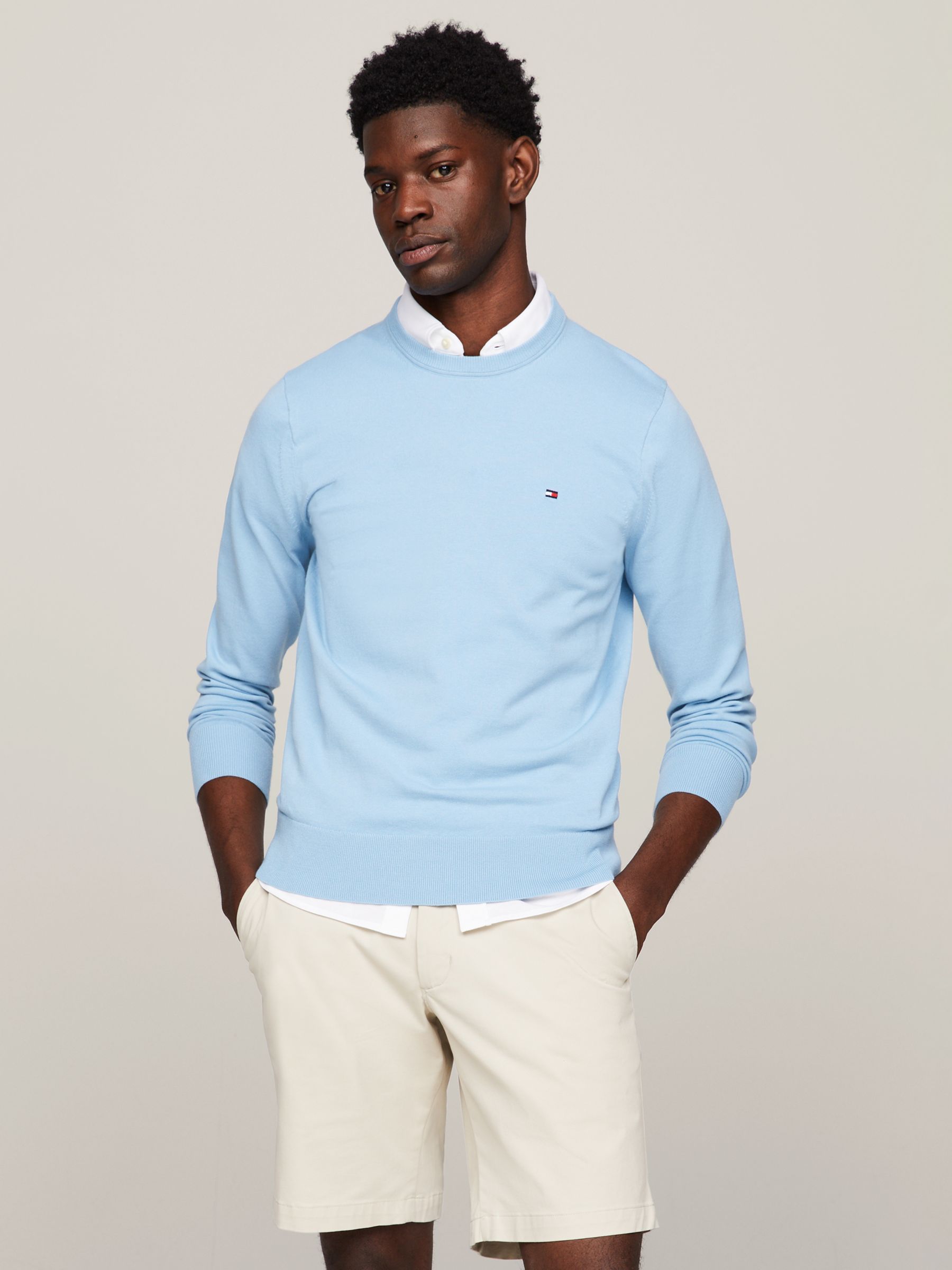 Hilfiger crew neck jumper sale