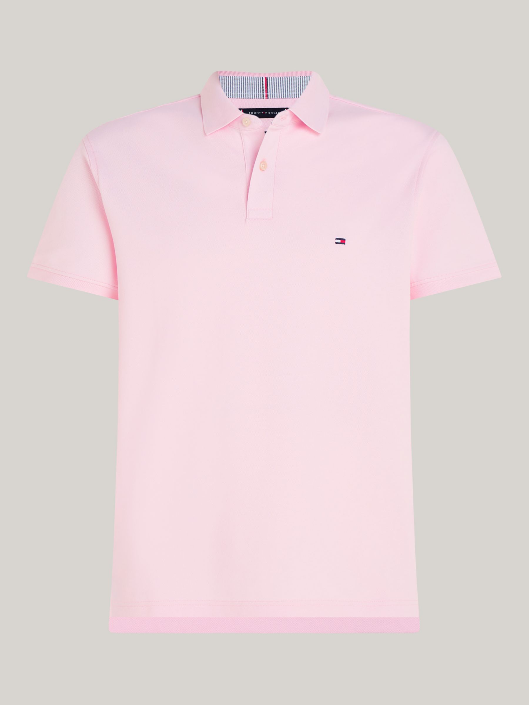 Tommy Hilfiger 1985 Regular Fit Polo Shirt, Light Pink, XS