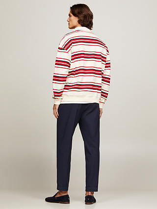 Tommy Hilfiger Striped Rugby Top, Calico/Multi