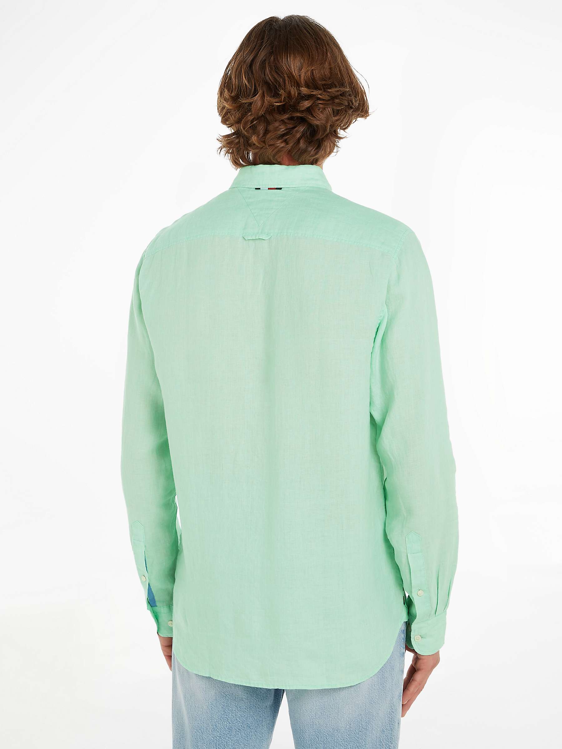 Buy Tommy Hilfiger Pigment Linen Shirt Online at johnlewis.com