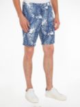 Tommy Hilfiger Harlem Linen Floral Shorts, Blue