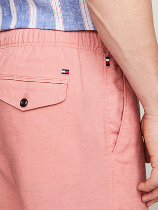 Tommy Hilfiger Harlem Linen Shorts, Teaberry Blossom