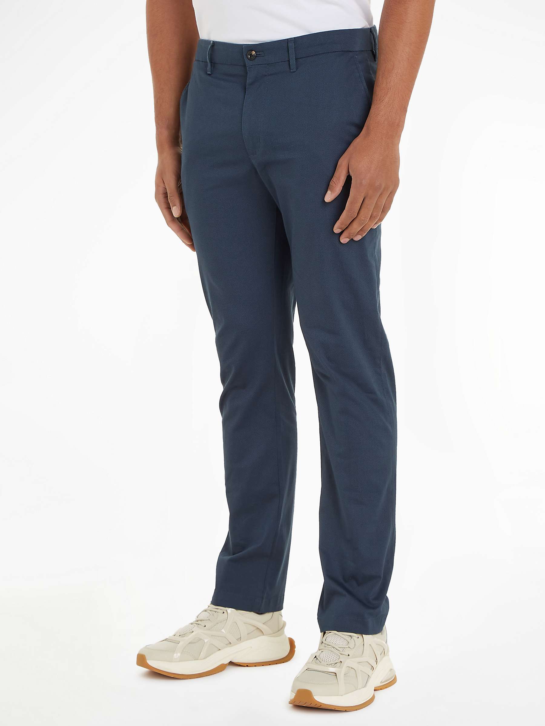 Buy Tommy Hilfiger Denton Structure Chino Trousers Online at johnlewis.com