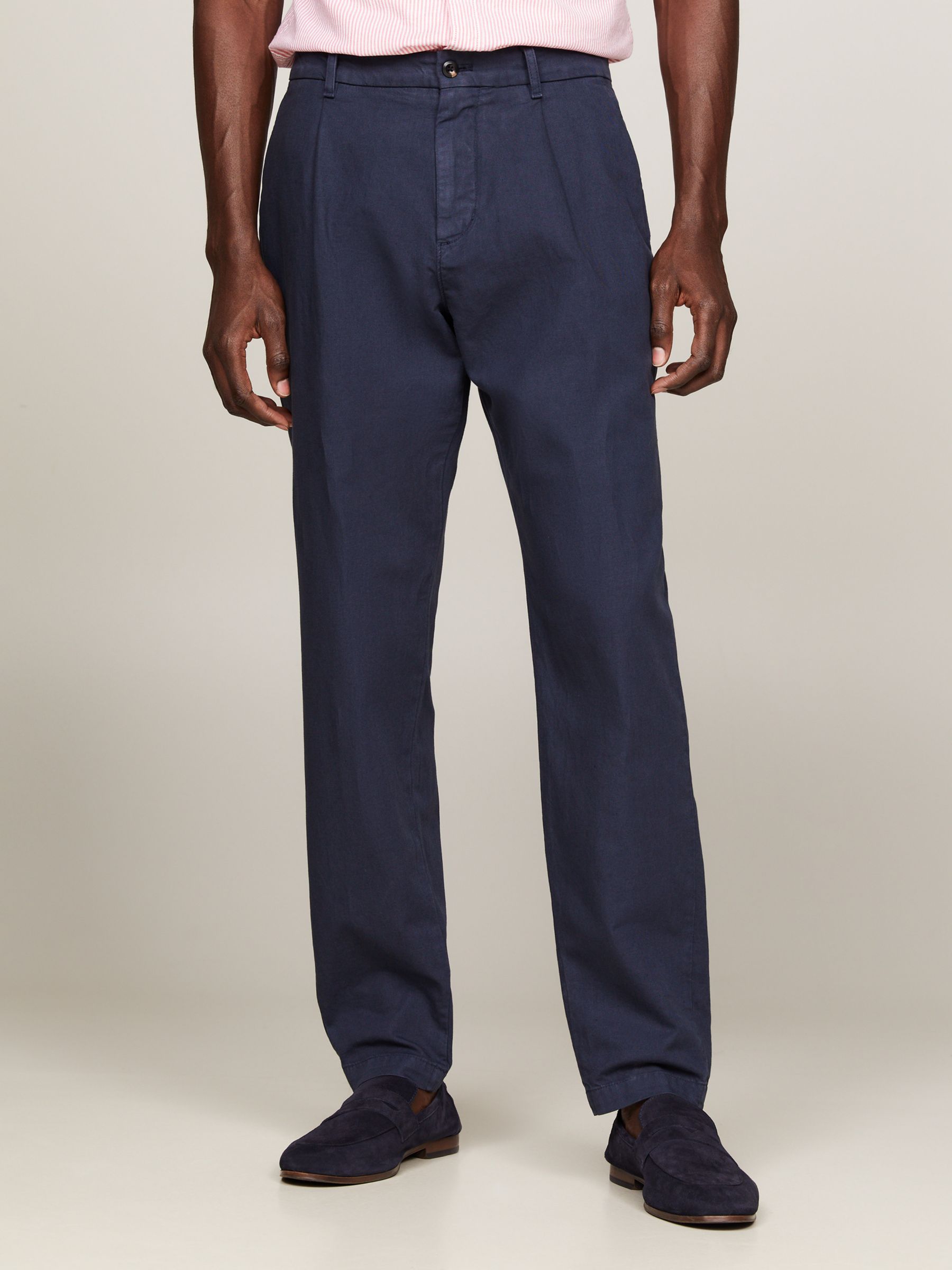 Tommy Hilfiger Harlem Chino Trousers, Desert Sky, 30R