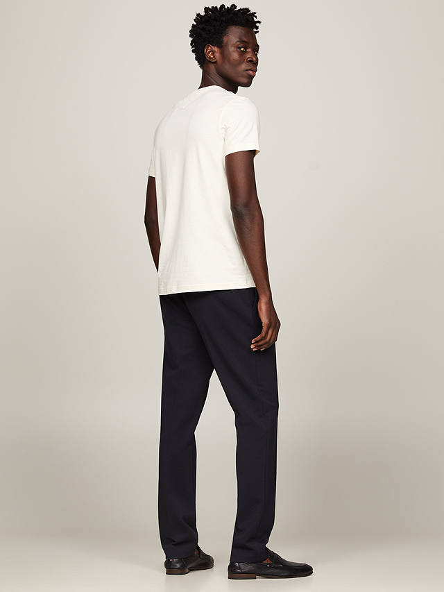 Tommy Hilfiger Stretch Slim Fit T-Shirt, Calico at John Lewis & Partners