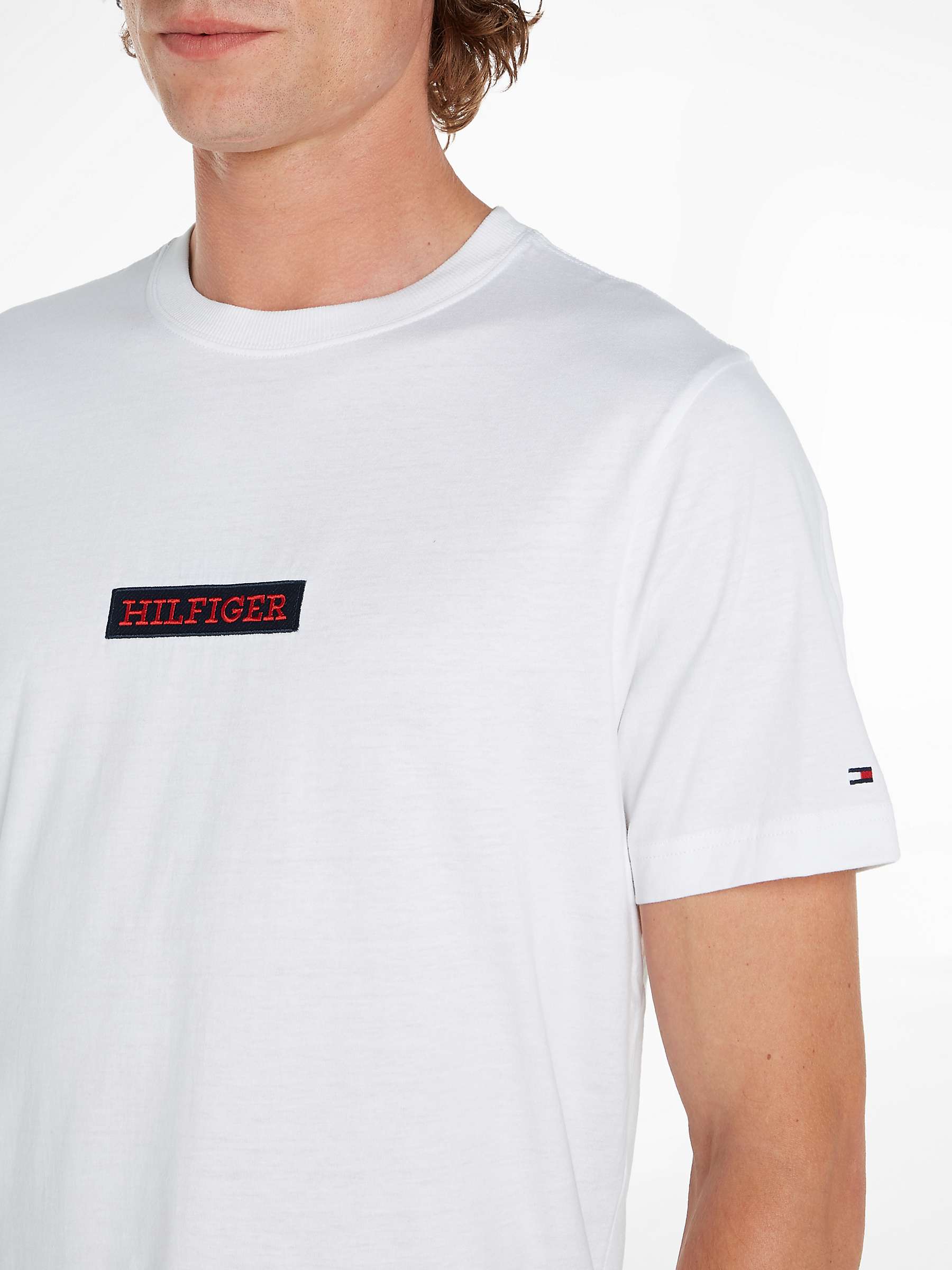 Buy Tommy Hilfiger Box Logo T-Shirt Online at johnlewis.com