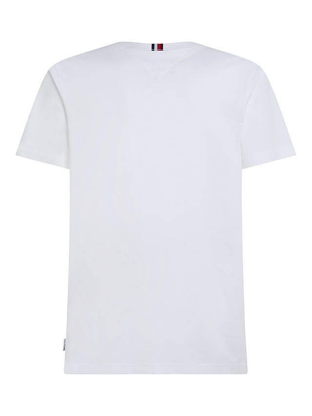 Tommy Hilfiger Box Logo T-Shirt, White