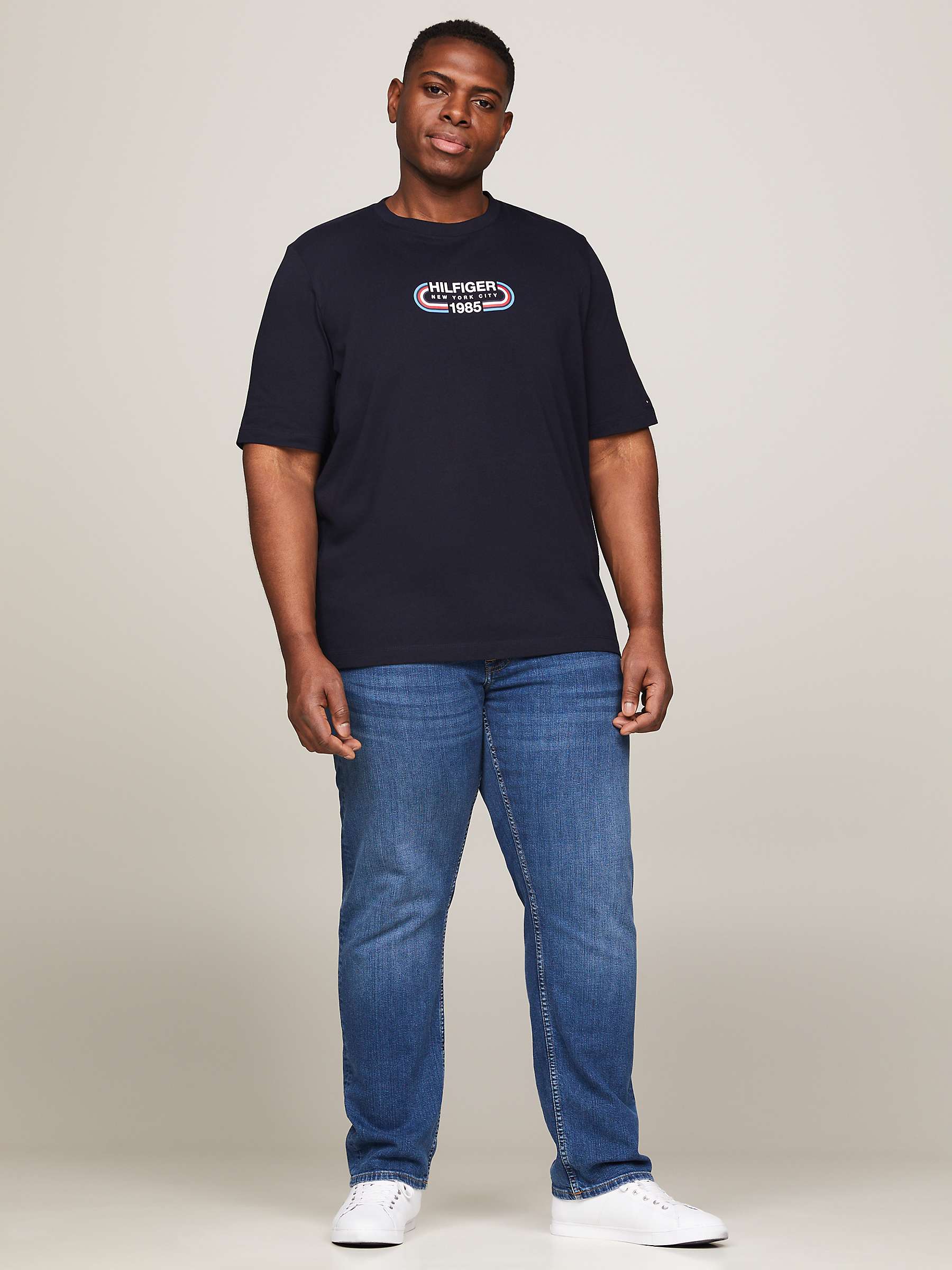 Buy Tommy Hilfiger Big & Tall Graphic T-Shirt, Desert Sky Online at johnlewis.com