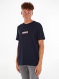 Tommy Hilfiger Box Logo T-Shirt, Desert Sky