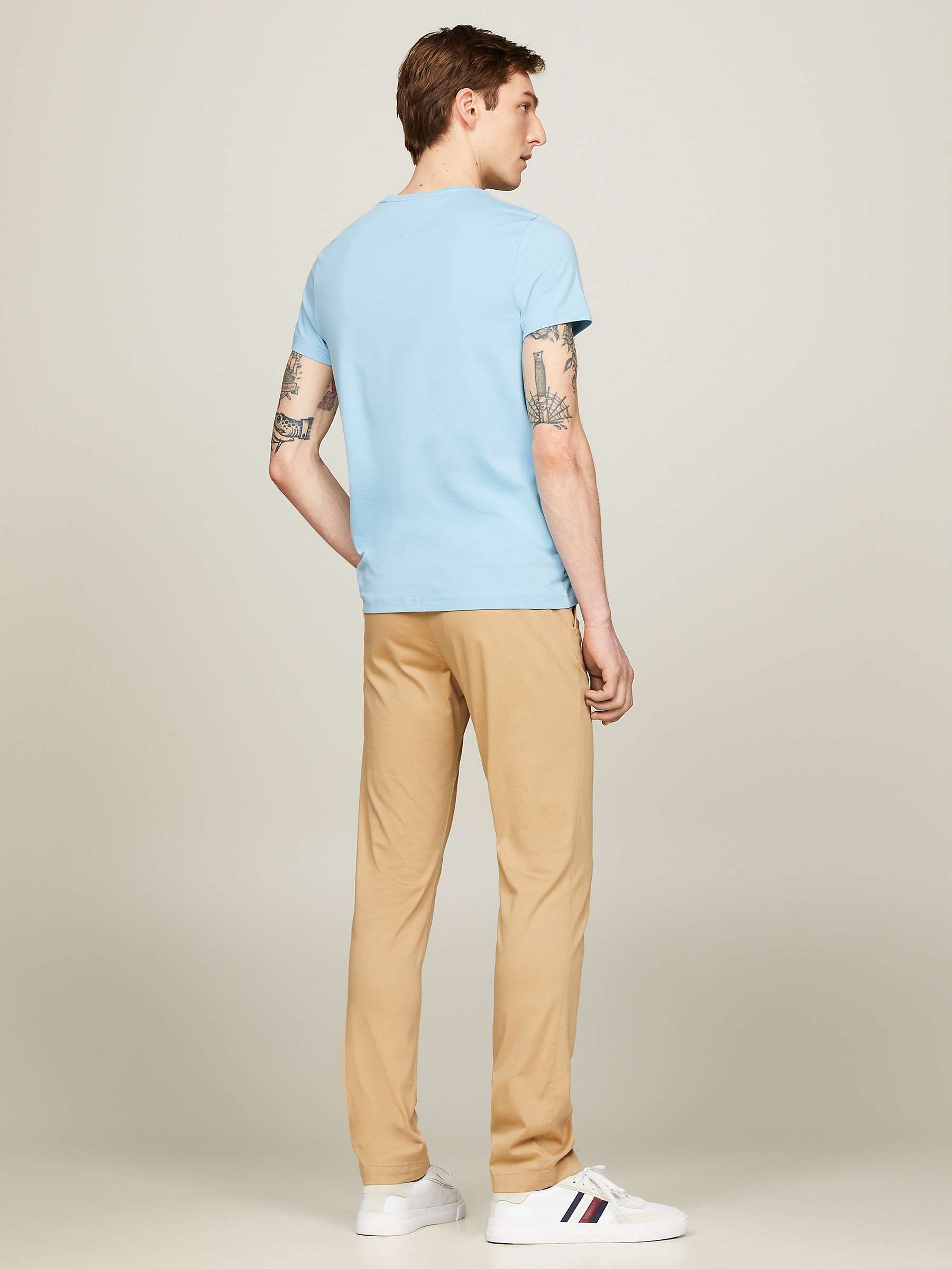 Buy Tommy Hilfiger Stretch Slim Fit T-Shirt Online at johnlewis.com