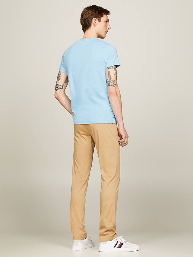 Tommy Hilfiger Stretch Slim Fit T-Shirt, Sleepy Blue