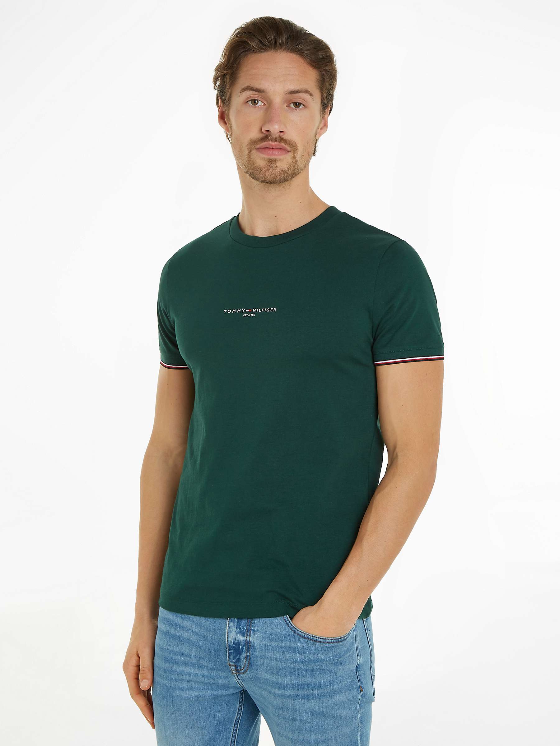 Buy Tommy Hilfiger Tommy Small Logo T-Shirt Online at johnlewis.com