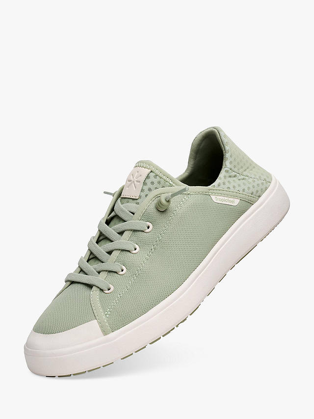 Tropicfeel Sunset All-terrain Recycled Trainers, Swamp Green