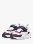 PUMA Kids' Trinity Trainers, White/Multi