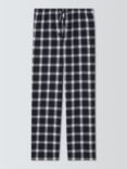 John Lewis Organic Cotton Check Pyjama Trousers