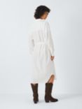 AND/OR Ruby Embroidered Shirt Dress, Ivory