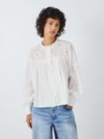 AND/OR Eloise Embroidered Blouse, Ivory