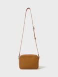 Crew Clothing Leather Camera Bag, Tan