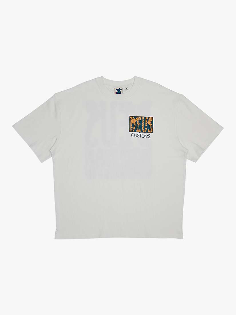 Buy Deus ex Machina Full Circuit T-Shirt, White Online at johnlewis.com
