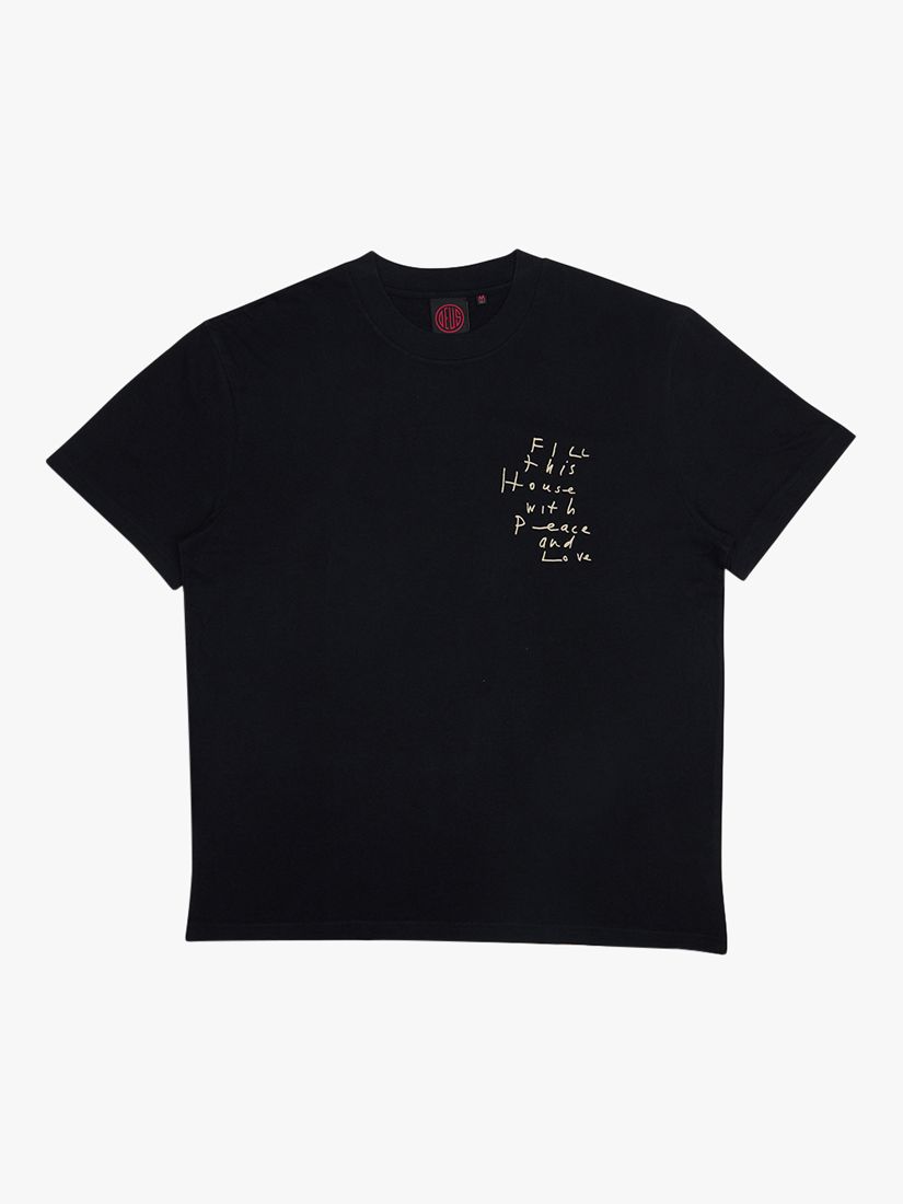 Deus ex Machina Old House T-Shirt, Black, XL