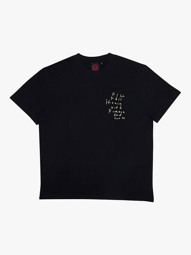 Deus ex Machina Old House T-Shirt, Black
