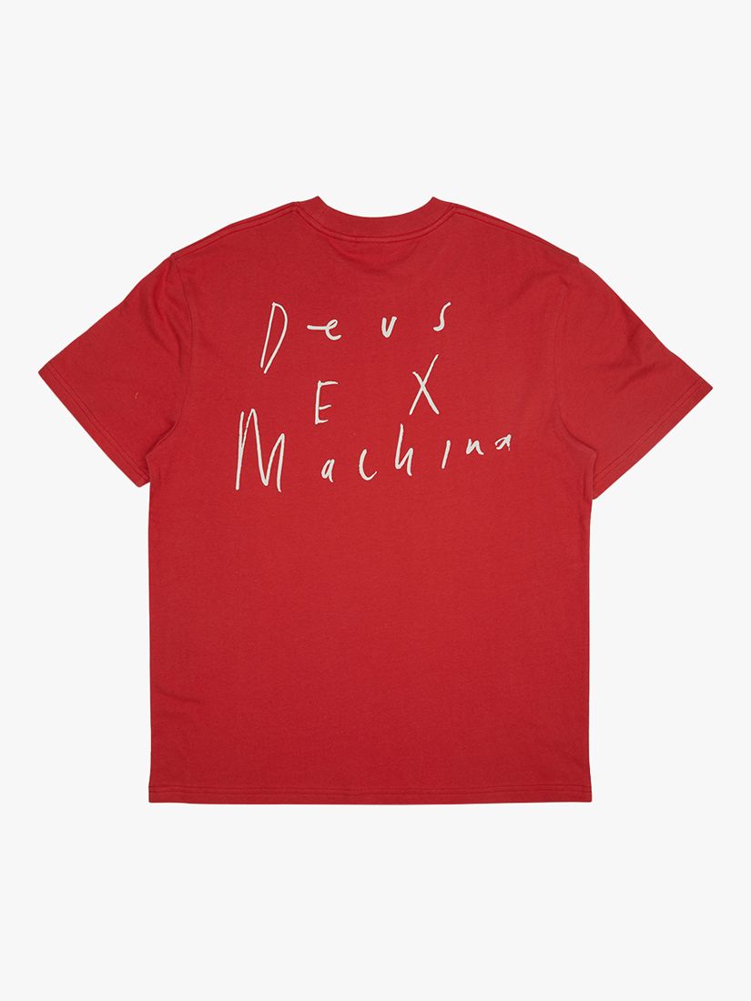 Deus ex Machina Bobskull T-Shirt, Red, L