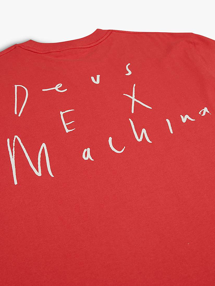 Buy Deus ex Machina Bobskull T-Shirt, Red Online at johnlewis.com