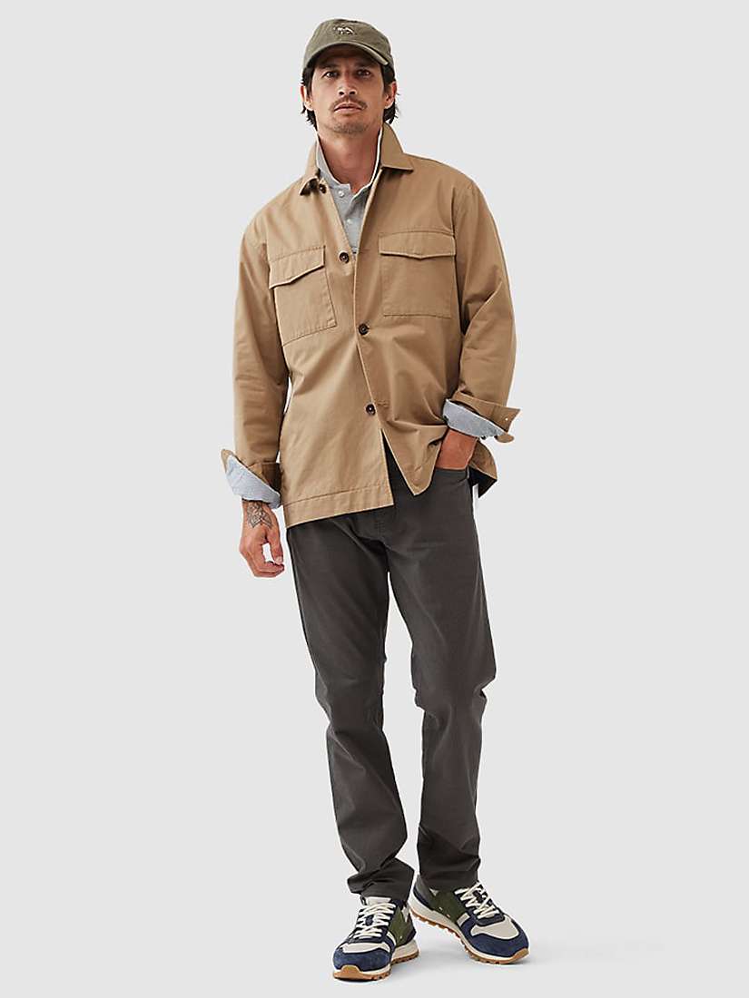 Buy Rodd & Gunn Whitstone Relaxed Fit Shacket, Cappucino Online at johnlewis.com
