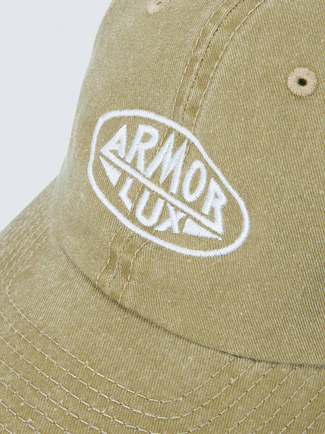 Armor Lux Casquette Baseball Cap, Pale Olive