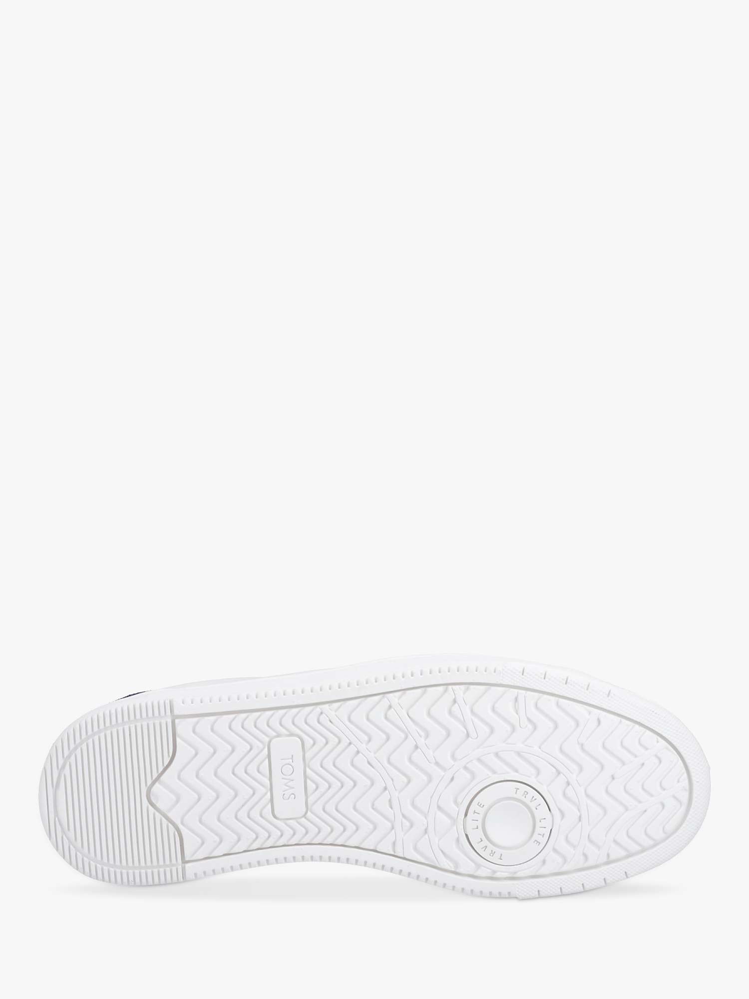 Buy TOMS Travel LITE 2.0 Low Trainers, White Online at johnlewis.com
